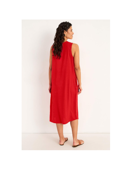 CELLBES ETNA PLEAT DRESS