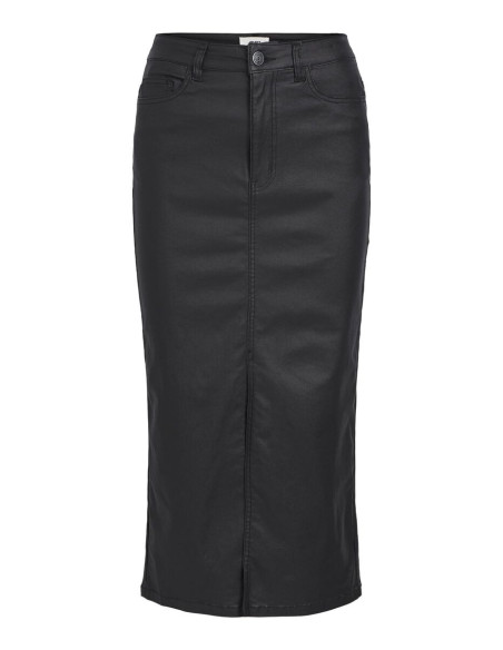 OBJNAYA COATED MW SKIRT