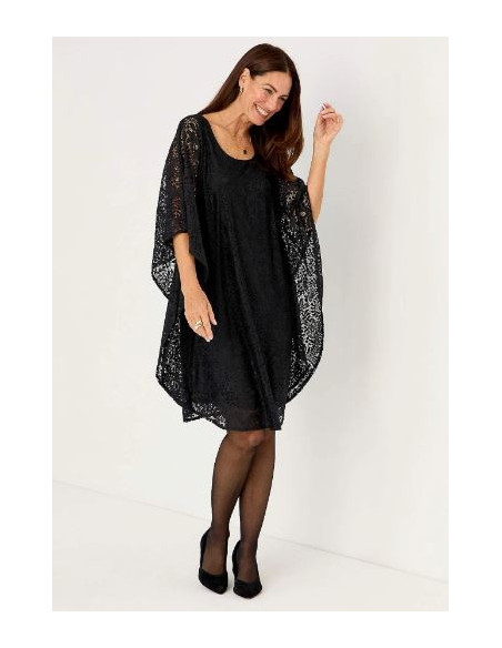 CELLBES KELLY LACE FRILL DRESS
