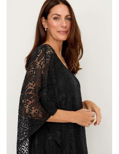 CELLBES KELLY LACE FRILL DRESS