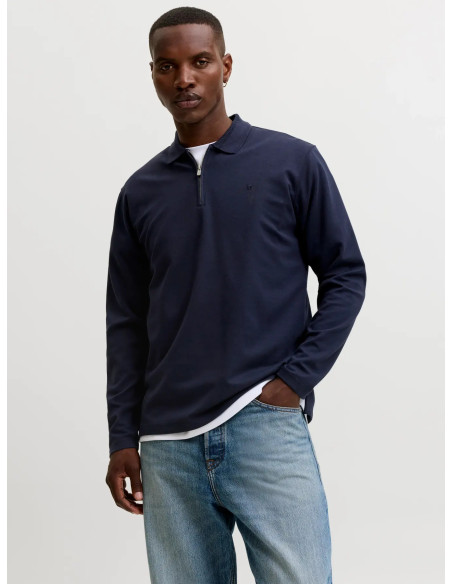 JPRBLAETHAN LS ZIP POLO
