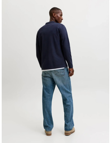 JPRBLAETHAN LS ZIP POLO