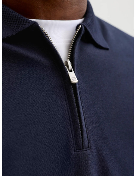 JPRBLAETHAN LS ZIP POLO