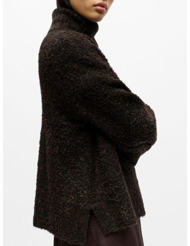 OBJKIMIA LS LO KNIT PULLOVER