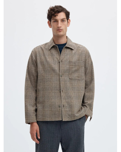 SLHRLXSVEND CHECK WOOL BLEND