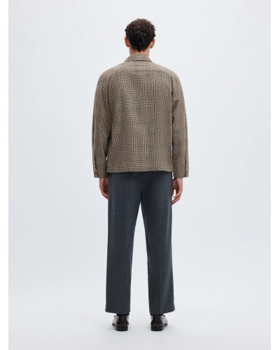 SLHRLXSVEND CHECK WOOL BLEND 2
