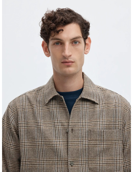 SLHRLXSVEND CHECK WOOL BLEND