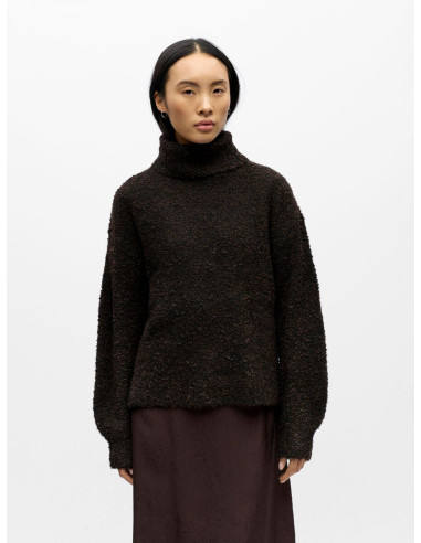 OBJKIMIA LS LO KNIT PULLOVER