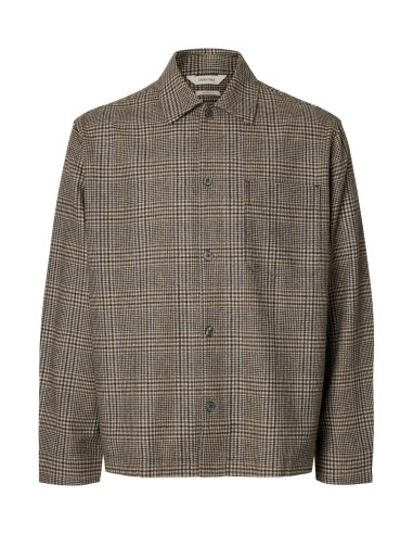 SLHRLXSVEND CHECK WOOL BLEND