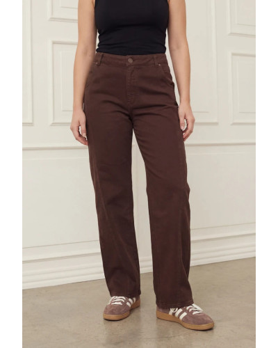 ISAY COMO SLIT TWILL PANT