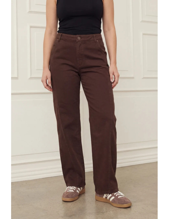 ISAY COMO SLIT TWILL PANT