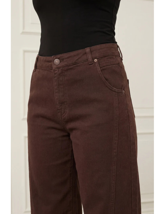 ISAY COMO SLIT TWILL PANT