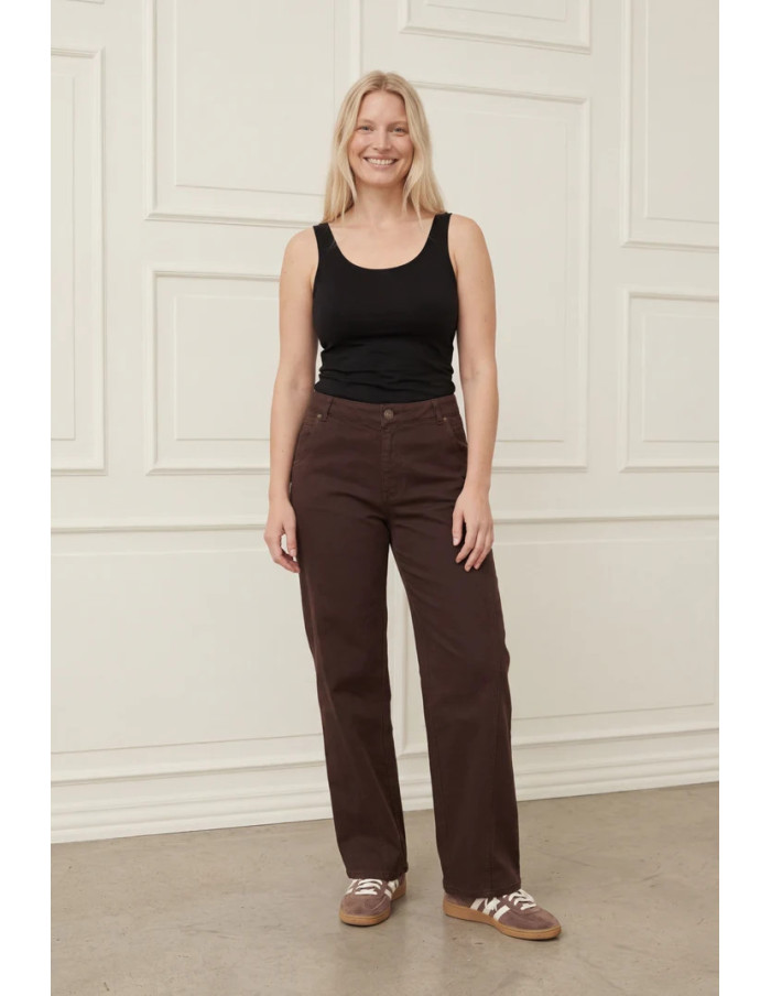 ISAY COMO SLIT TWILL PANT
