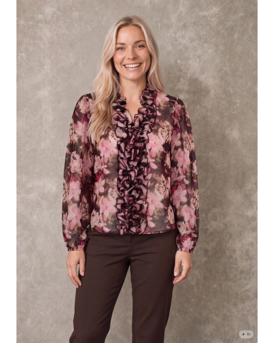 ISAY VIBSE RUFFLE BLOUSE 2