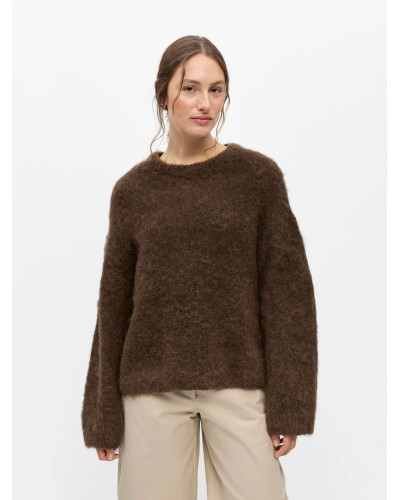 OBJHARRY LS KNIT PULLOVER 2
