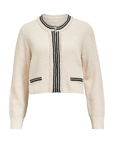 OBJPERLA KNIT CARDIGAN
