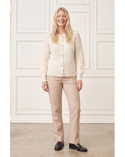 ISAY ANNA CABLE CARDIGAN 2