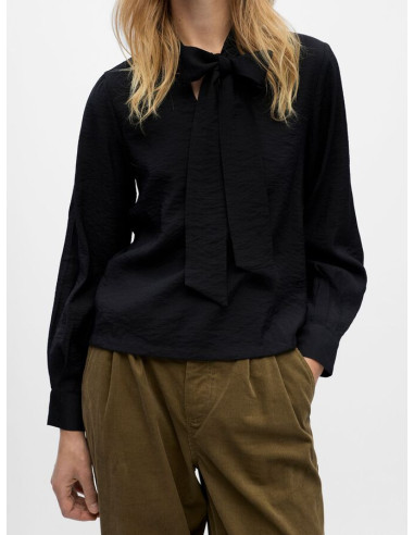 OBJJACIRA LS RE BOW SHIRT