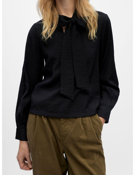 OBJJACIRA LS RE BOW SHIRT