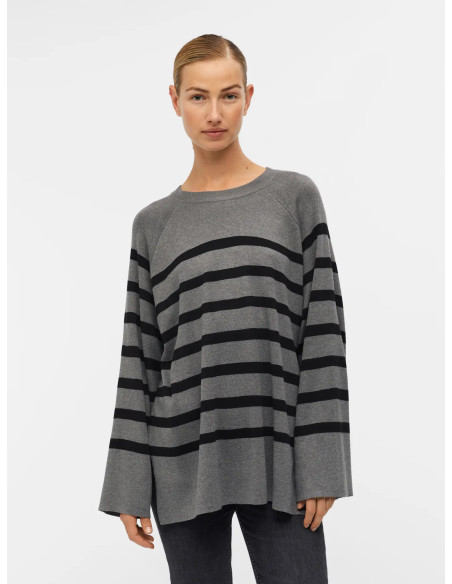 OBJESTER LS KNIT TOP NOOS