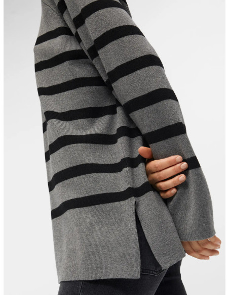 OBJESTER LS KNIT TOP NOOS