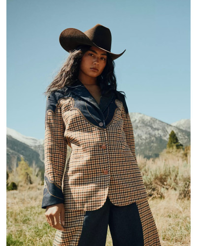 WRANGLER HOUNDSTOOTH BLAZER