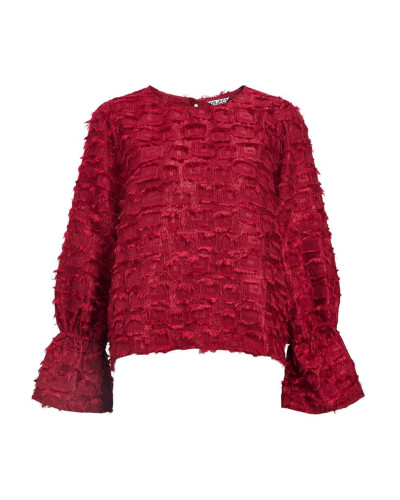 OBJDARIA RE LS O-NECK TOP
