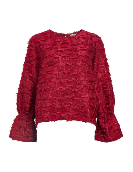 OBJDARIA RE LS O-NECK TOP