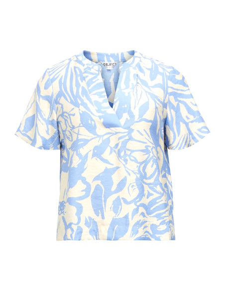 OBJKARINA V-NECK TOP