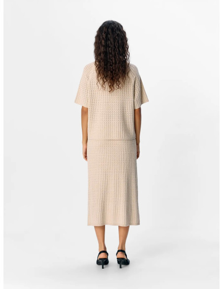 OBJESTER MIDI SKIRT