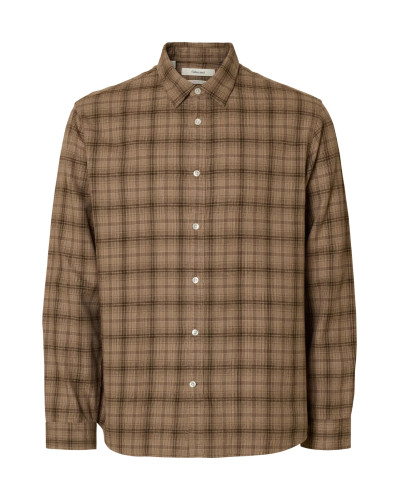 SLHREGNOAH BRUSHED TWIST SHIRT