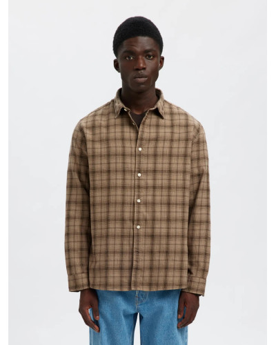 SLHREGNOAH BRUSHED TWIST SHIRT 2