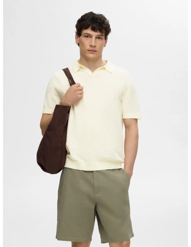 SLHLAKE LINEN POLO