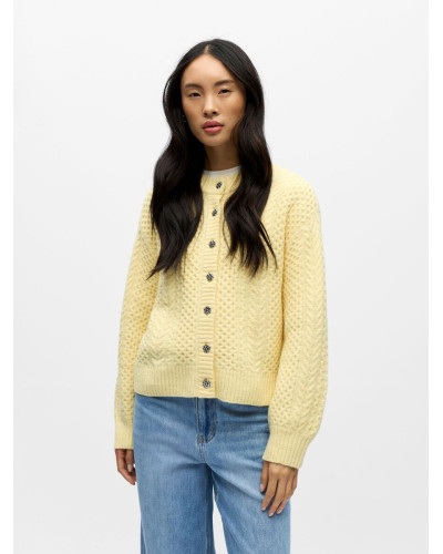 OBJDEBBIE LS LO CARDIGAN 2