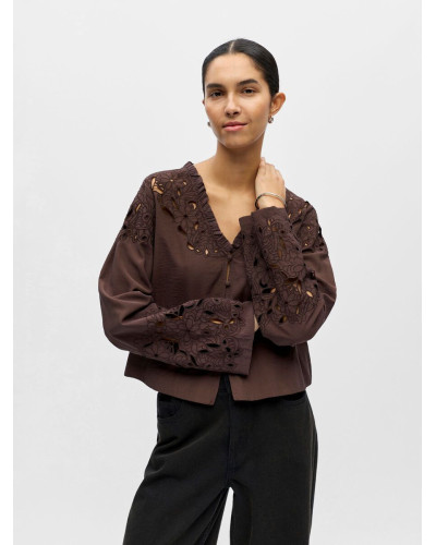 OBJILSA YUI LS RE V-NECK TOP 2