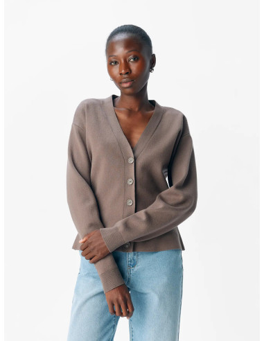 OBJREYNARD LS SLI CARDIGAN