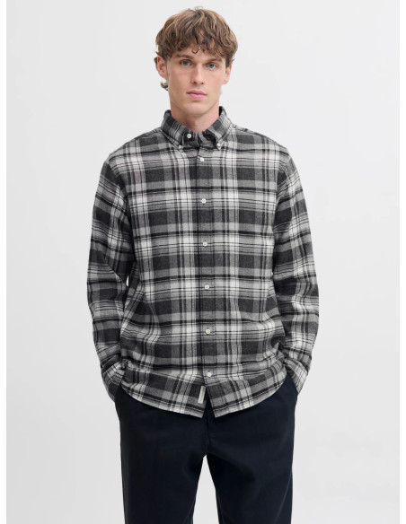 JJBARKLEY FLANNEL LS SHIRT CH
