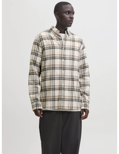 JJBARKLEY FLANNEL LS SHIRT CH