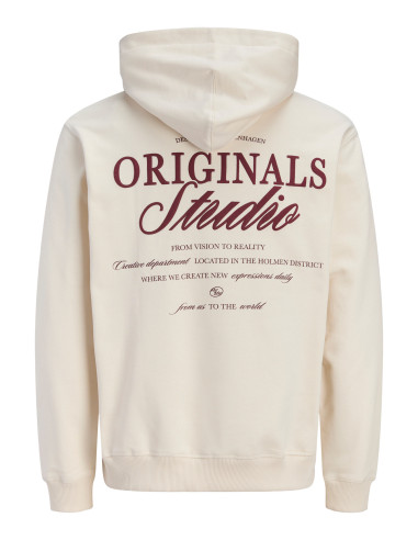 JORNORREBRO TYPO BACK SWEAT HOOD