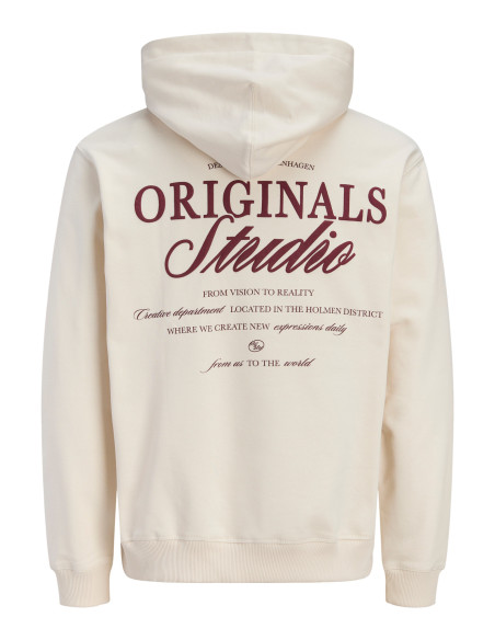 JORNORREBRO TYPO BACK SWEAT HOOD