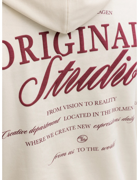 JORNORREBRO TYPO BACK SWEAT HOOD