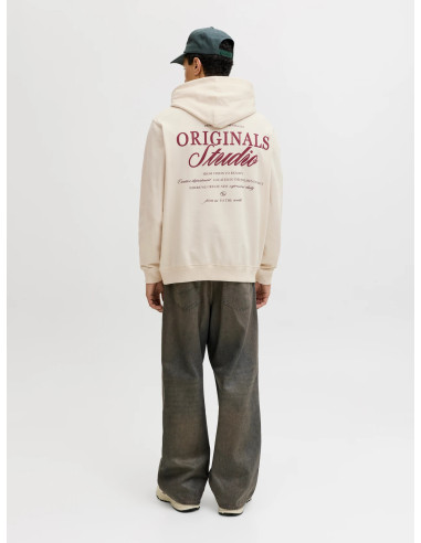 JORNORREBRO TYPO BACK SWEAT HOOD