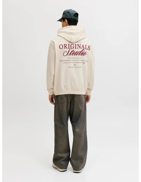 JORNORREBRO TYPO BACK SWEAT HOOD