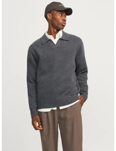 JOROLIIE KNIT LS POLO