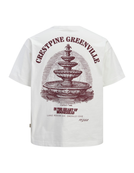 JORMAINE BACK TEE SS CREW NECK SN