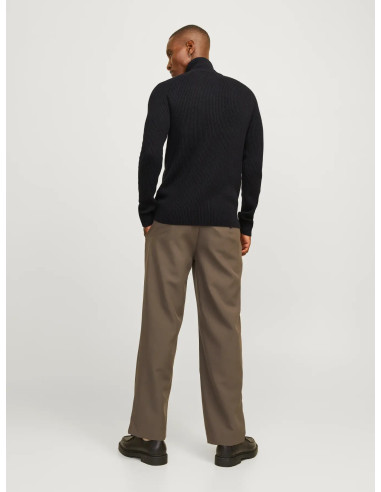 JJPANNEL KNIT ZIP CARDIGAN