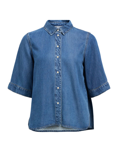 OBJFRAME RE DENIM TOP